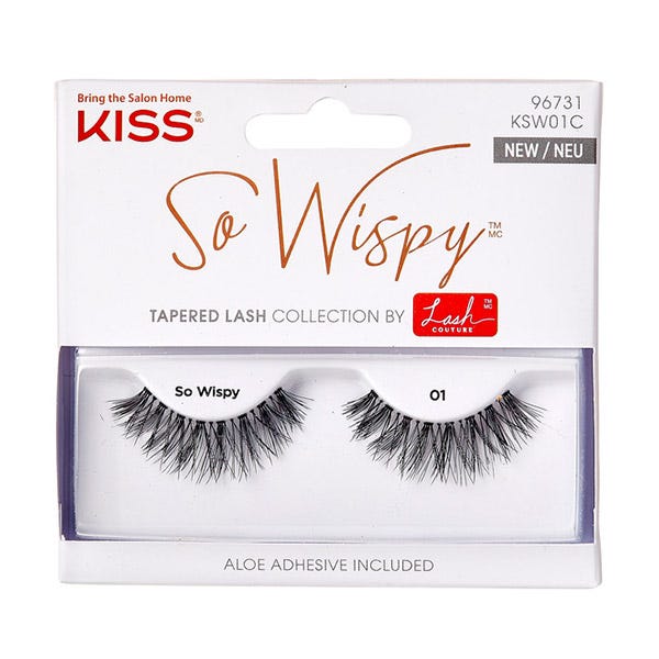 Kiss Ksw01C So Wispy Tapered Lash 2S