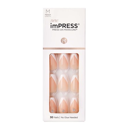 Impress Kimm04C So French Medium Nail 30S