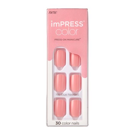 Impress Kimc003C Pretty Pink Press-On Nail 30S
