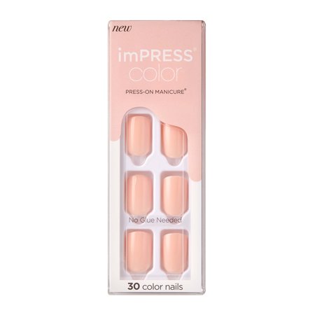 Impress Kimc009C Peevish Pink Press-On Nail 30S