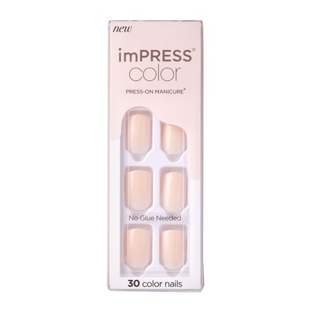 Impress Kimc001C Point Pink Press-On Nail 30S