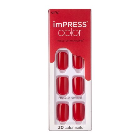 Impress Kimc013C Reddy Or Not Press-On Nail 30S
