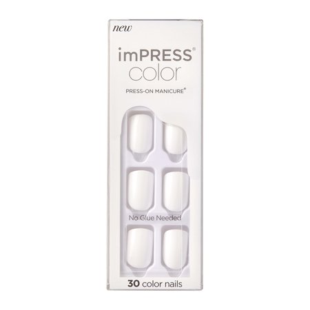 Impress Kimc019C Frosting Press-On Nail 30S