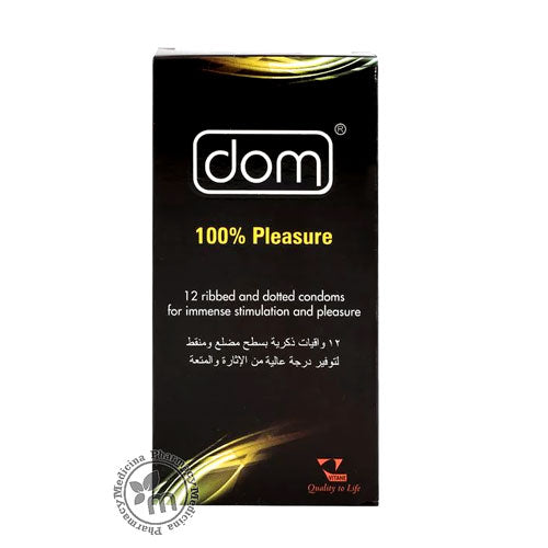 Dom Condom 100% Pleasure 12s
