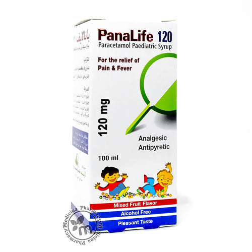 Panalife 120mg/5mL Syrup