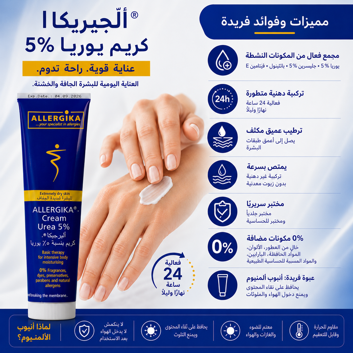 Allergika Urea 5% Cream