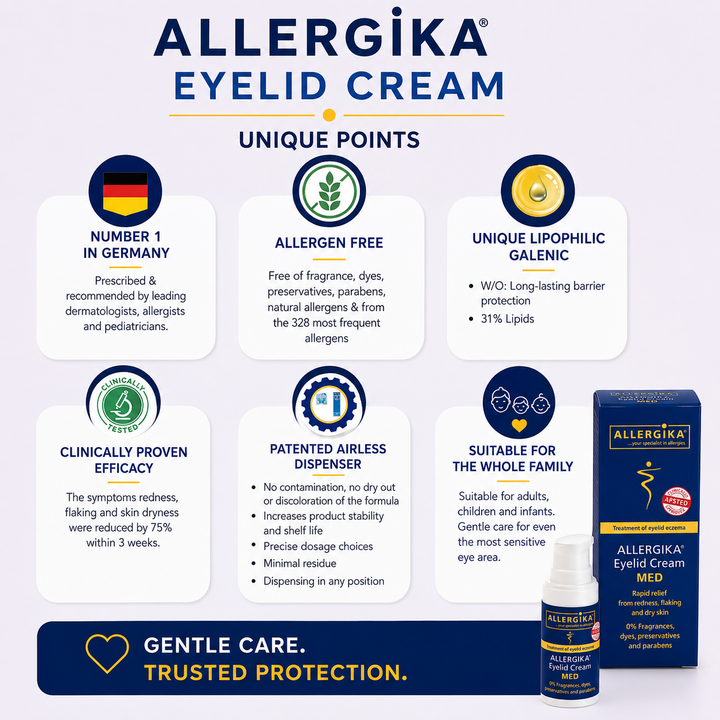 ALLERGIKA EYELID CREAM MED