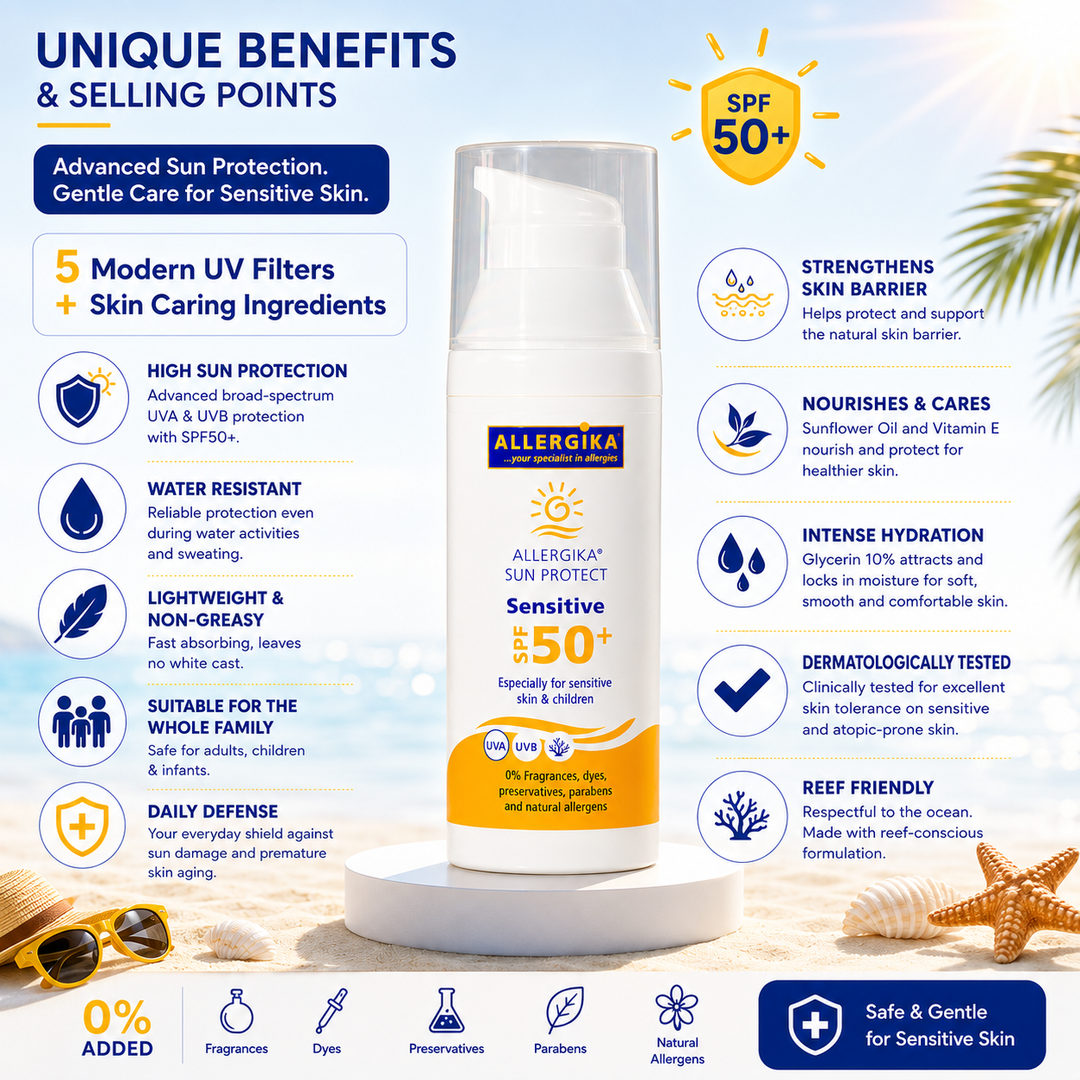 ALLERGIKAÂ® SUN PROTECT Sensitive SPF 50+