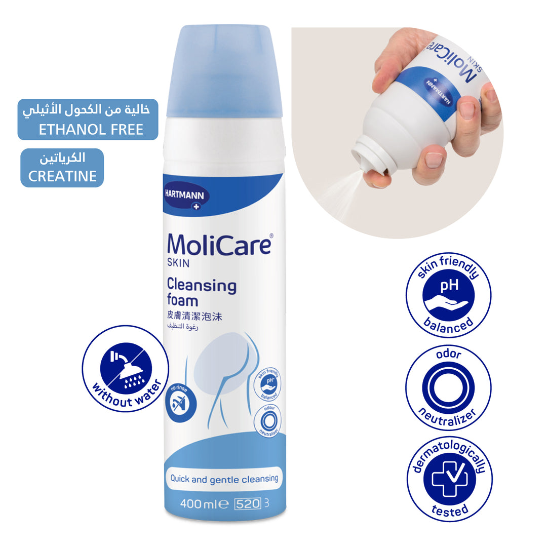 Molicare Skintegrity Cleansing Foam 400ml