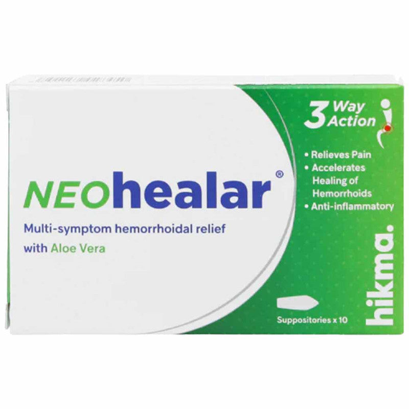 Neo Healar Rectal Suppositories 10pcs