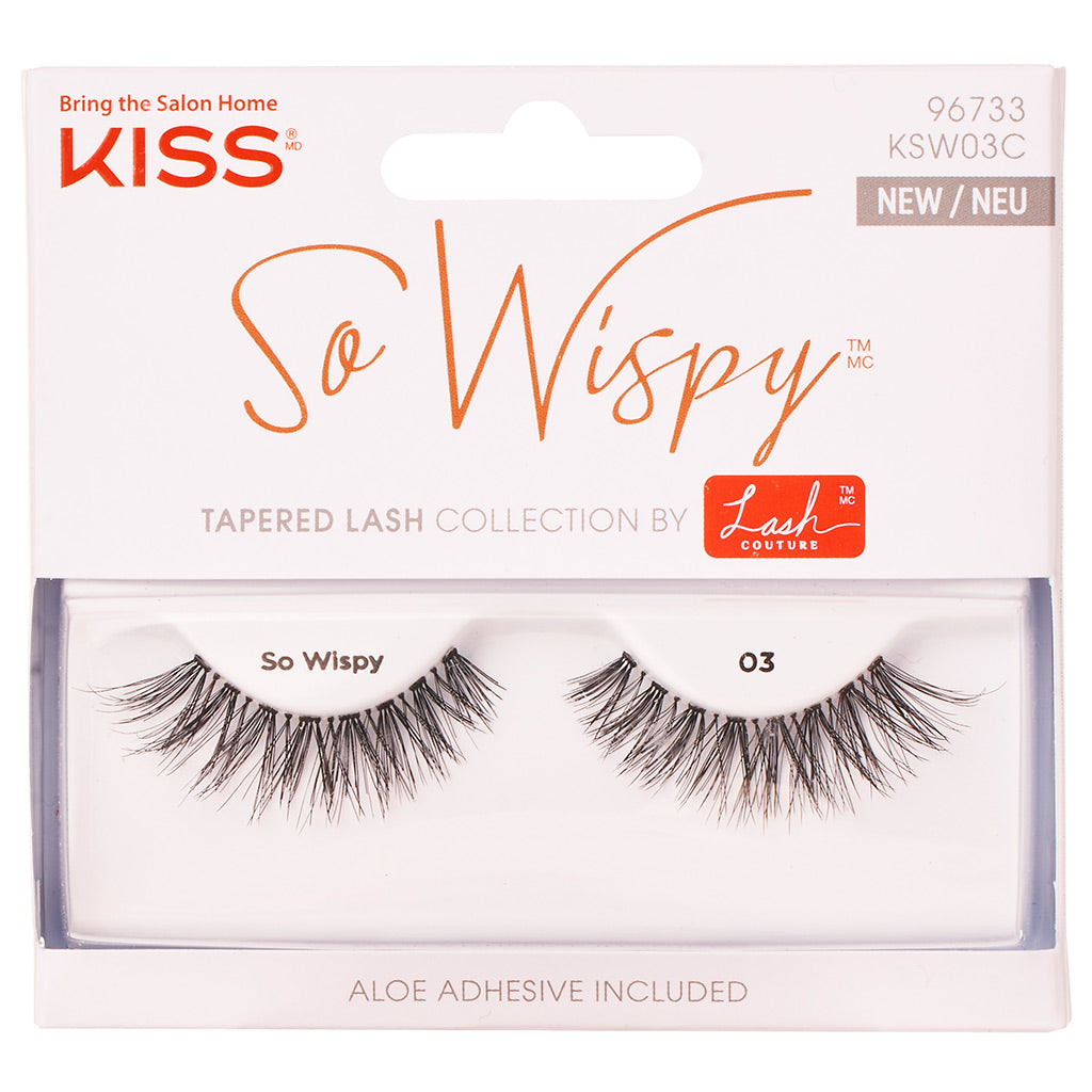 Kiss Ksw03C So Wispy Tapered Lash 2S