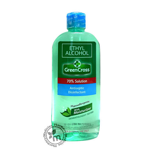 Green Cross 70% Ethyl Alcohol with Moisturizer 250 mL