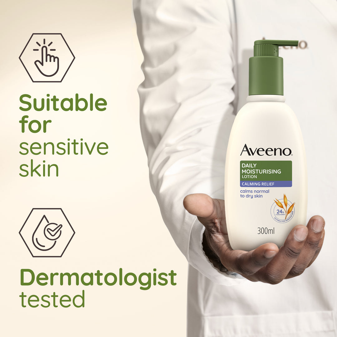 Aveeno Daily Moist Calming Relief Lotion 300Ml
