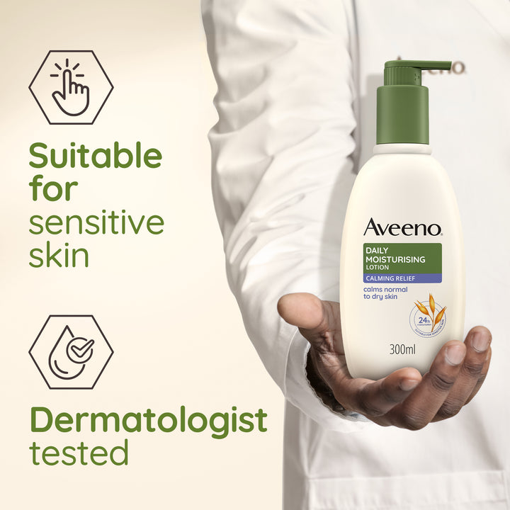 Aveeno Daily Moist Calming Relief Lotion 300Ml