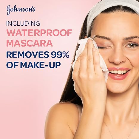 Johnsons Facial Wipes Normal Skin 25s