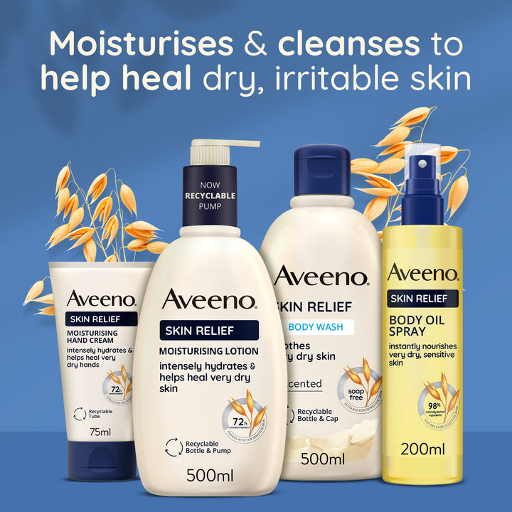 Aveeno Skin Relief Body Oil Spray 200Ml
