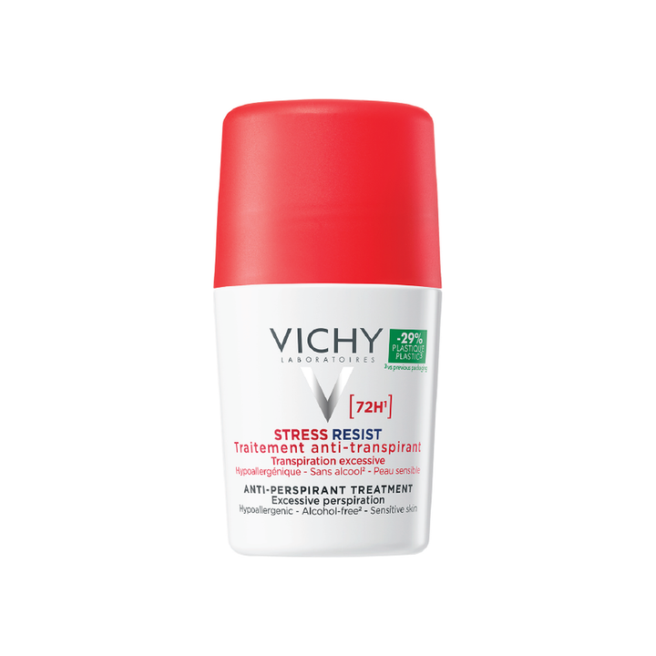 Vichy Deodorant Red 72Hr Stress Resist Roll-On 50ml