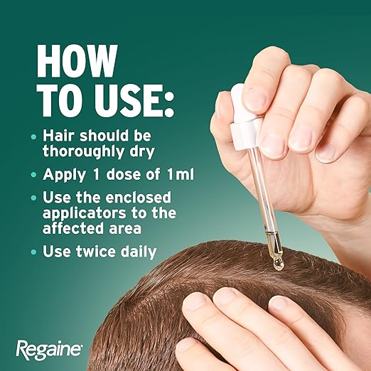 Regaine 2% Topical Hair Regrowth Solution For Men & Women 60ml