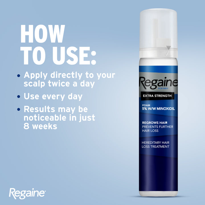 Regaine Foam 5% Minoxidil 60gm