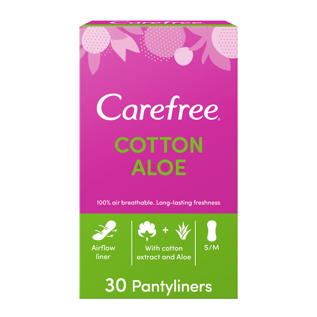 Carefree Aloe Pantyliners 30s