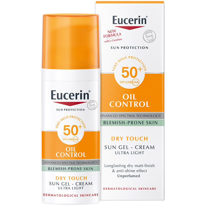 Eucerin Dry Oil Control SPF50+ Gel-Cream  50ml