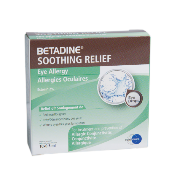 Betadine Soothing Relieff Eye Allergy Amp 10s