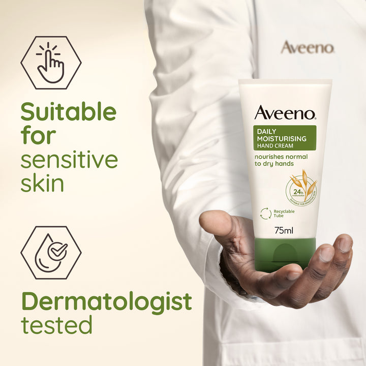 Aveeno Hand Cream Daily Moisturising 75ml