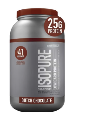 Isopure 25G Dutch Choco Protein Powder 3Lbs