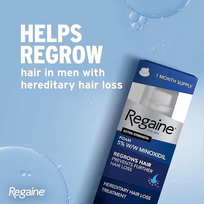 Regaine Foam For Men 5% Tripple Pack 3s