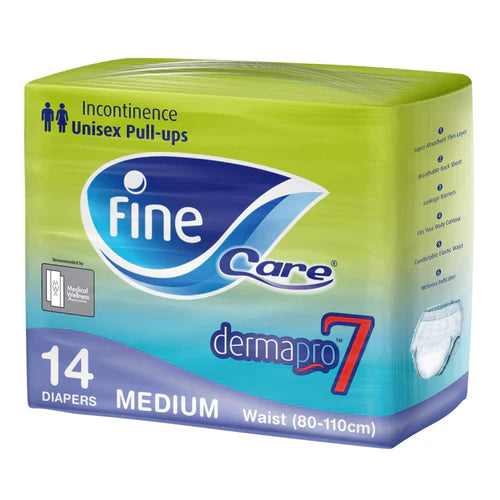 Fine Care Adult Pull Up Diaper Medium 14s