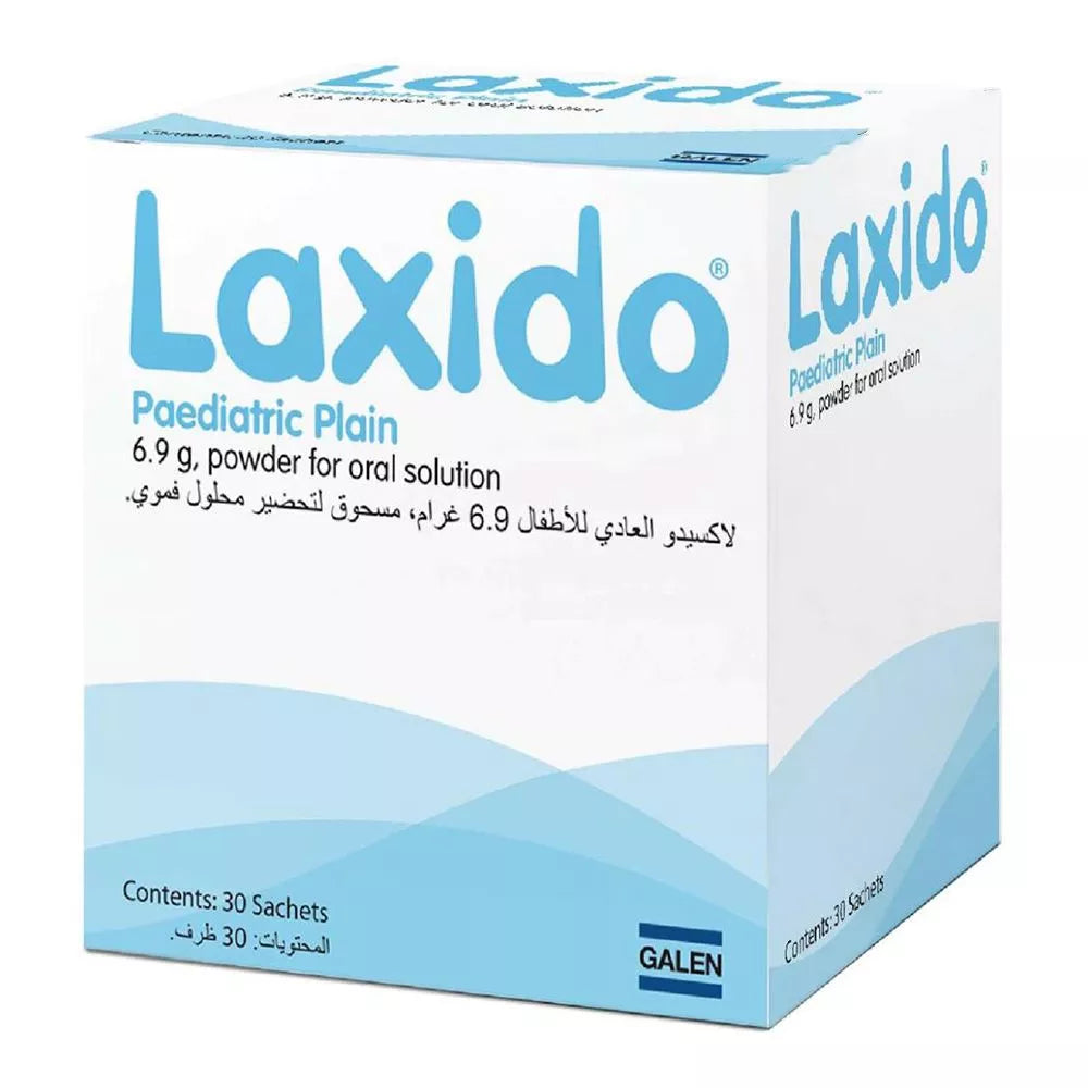 Laxido 6.9g Pediatric Sachet Plain 30s