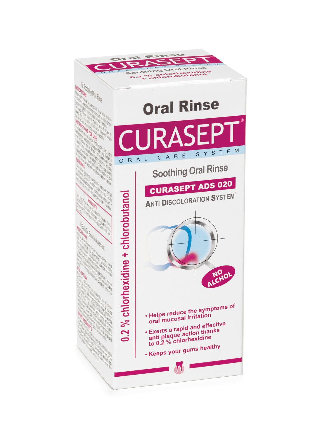 Curasept ADS 020 Soothing Oral Rinse 200ml