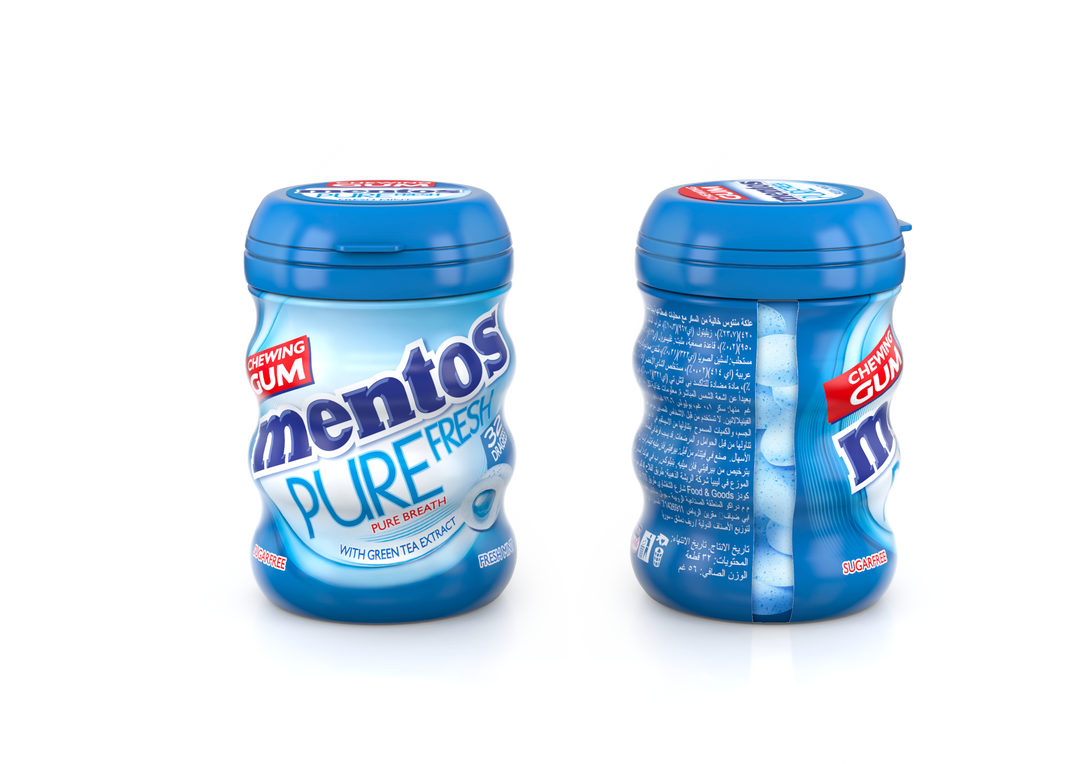 Mentos Gum Pure Fresh Fresh Mint 32s