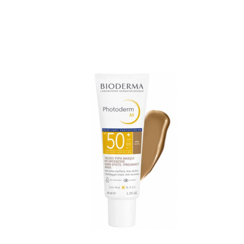 Bioderma Photoderm Max SPF50+ Golden Cream 40ml tube with sun protection benefits.