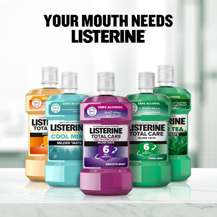 Listerine Mouthwash Advanced White Spearmint 500ml