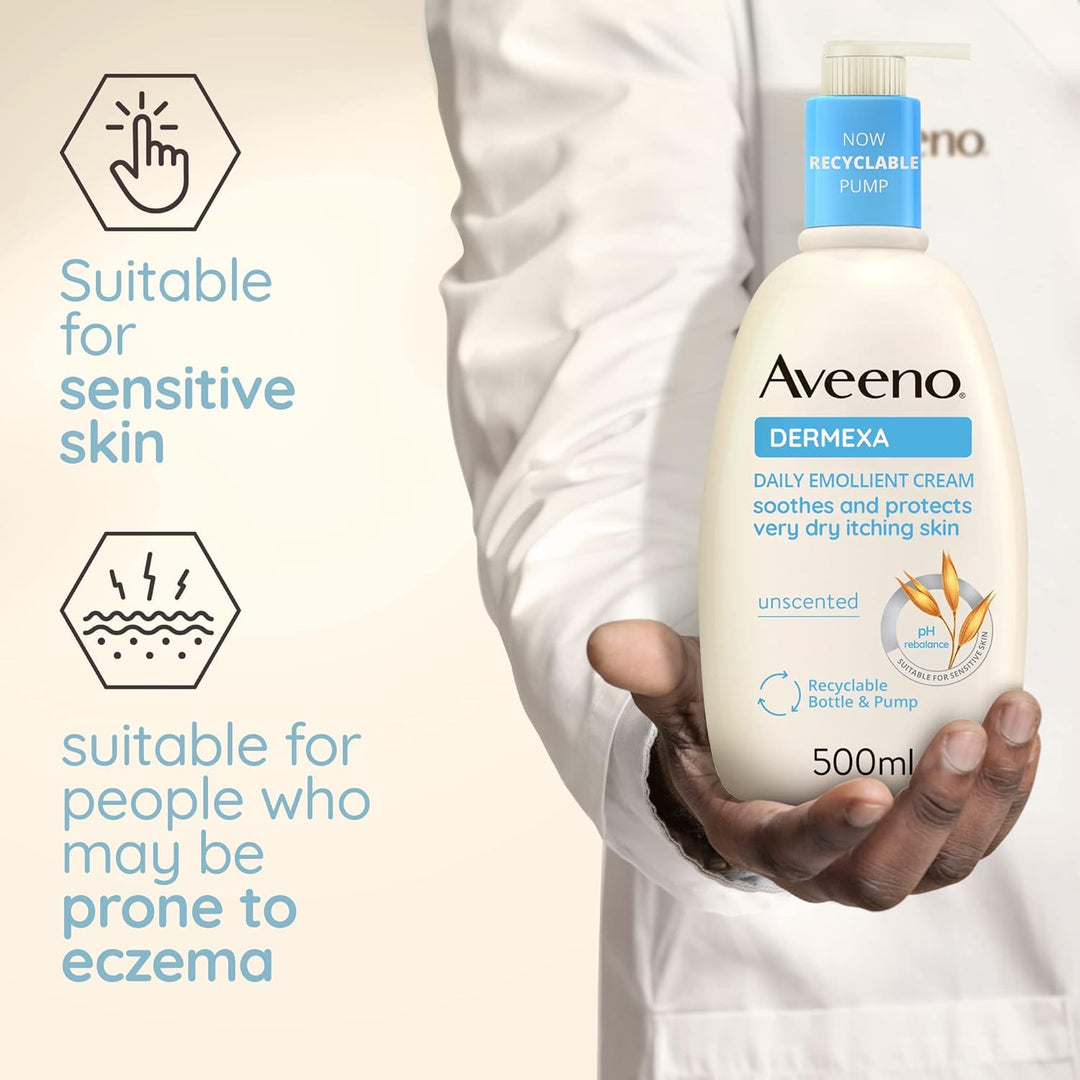 Aveeno Dermexa Daily Emollient Cream 500ml