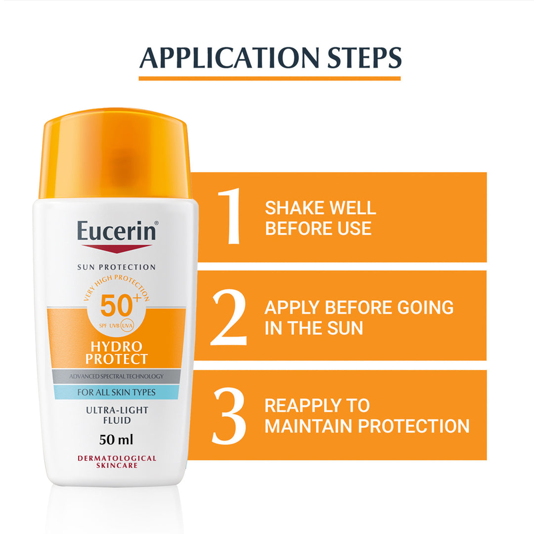 Eucerin Hydroprotect Spf50+ U-Light Fluid 50ml