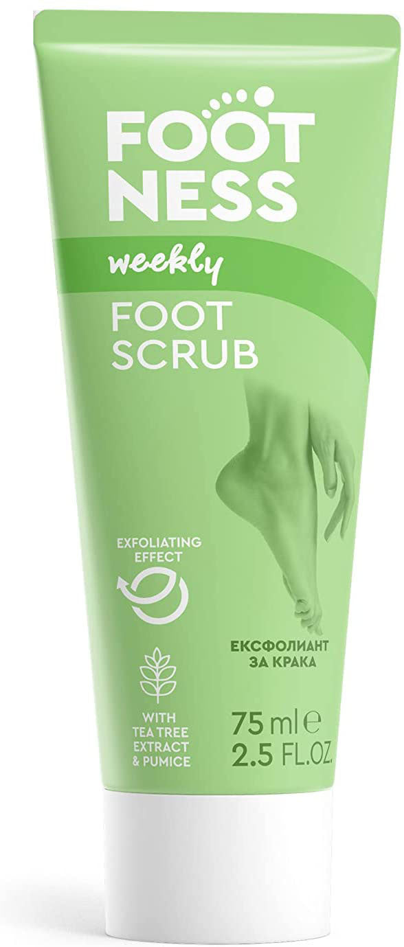 Footness Weekly Tea Tree Foot Scrub 75ml