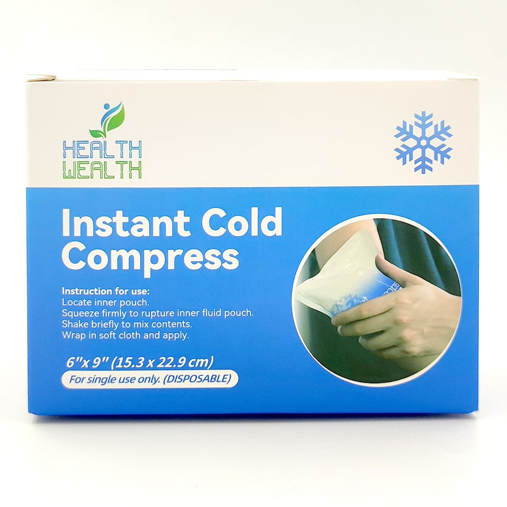 Health Wealth 15.3x22.9cm Instant Cold Compress