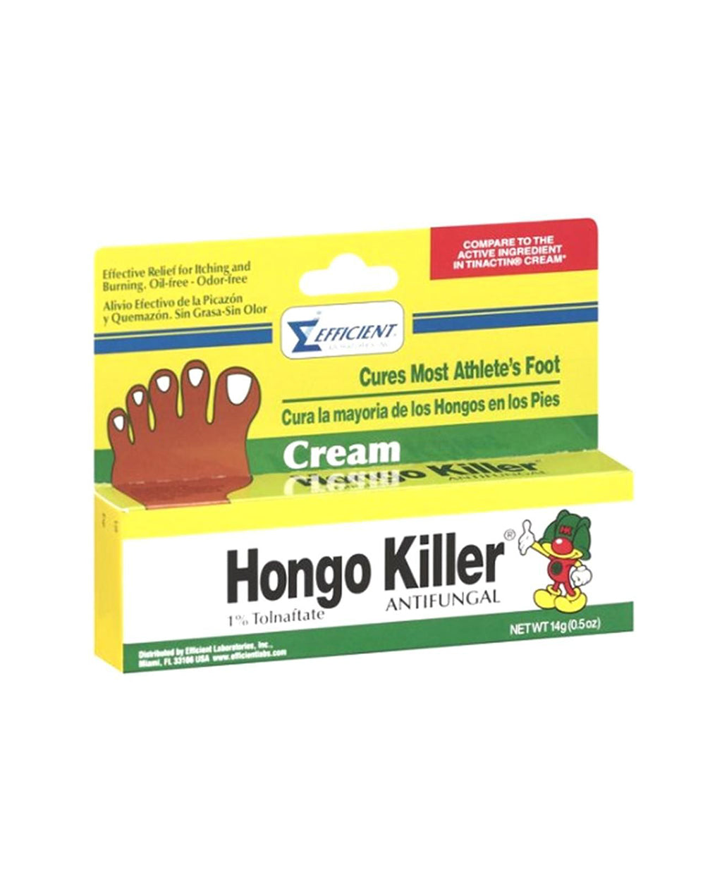 Hongo Killer Antifungal Cream 14g