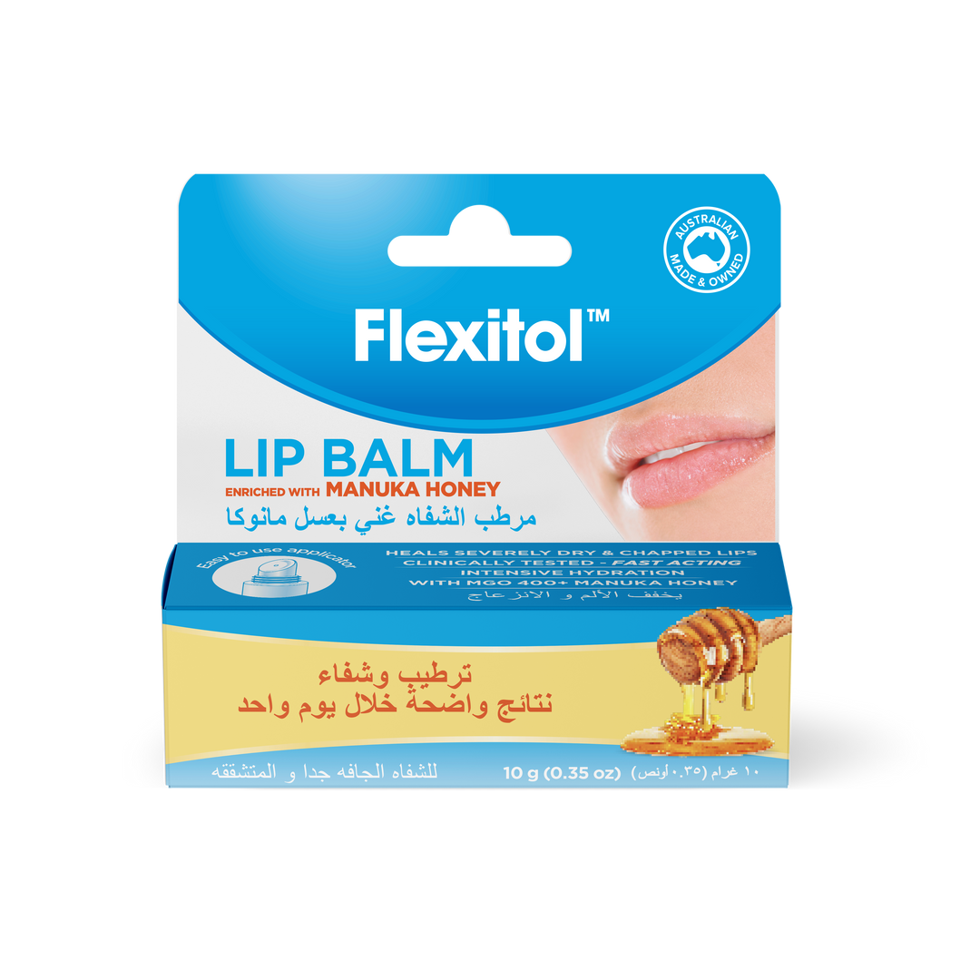 Flexitol Manuka Honey Lip Balm 10g