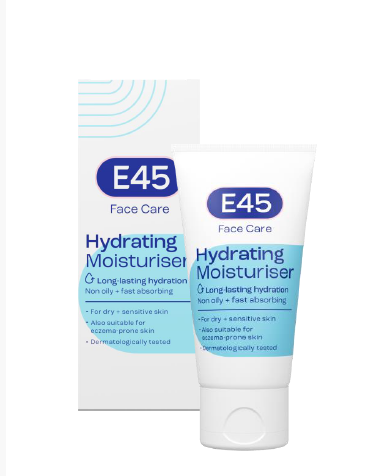 E45 Face Hydrating Moisturiser 50Ml