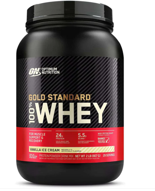 On 100% Whey Gold Standard Van Ice Cream 1.98Lbs