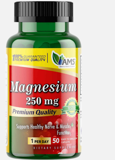 Ams Magnesium 250Mg Tab 50S