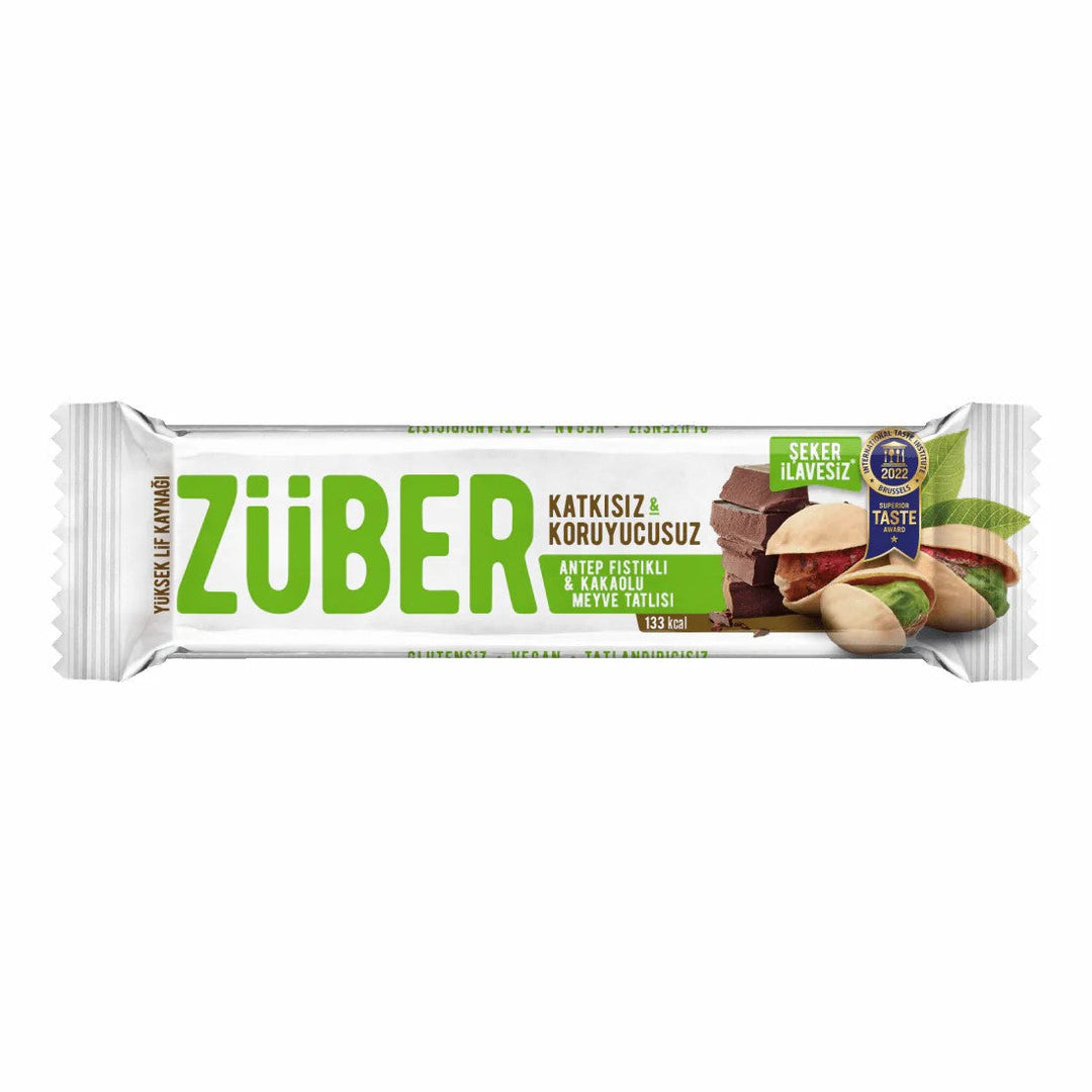 Zuber Pistachio&Cocoa Fruit Bar 35G 12S