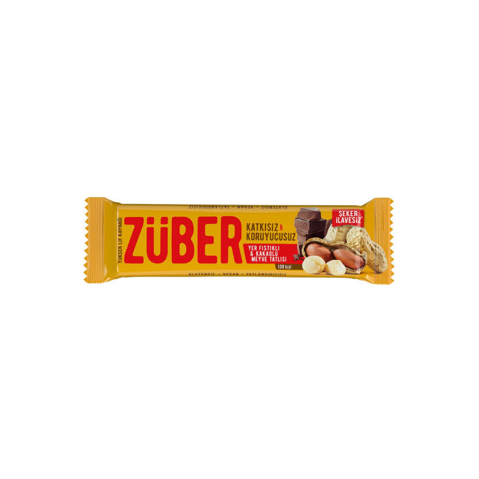 Zuber Peanut&Cocoa Fruit Bar 35G 12S