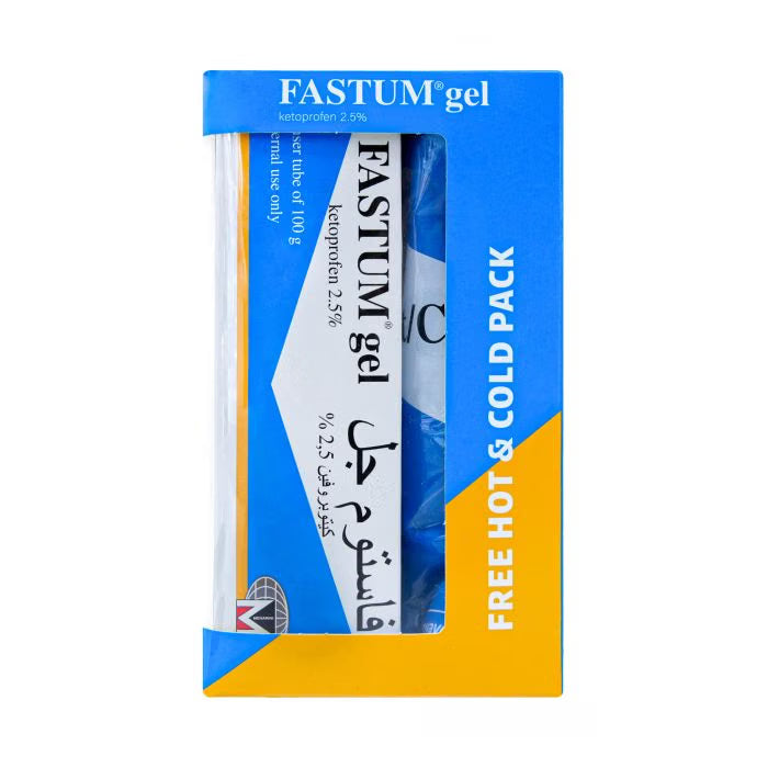 FASTUM GEL 100G W/ HOT&COLD FREE PACK