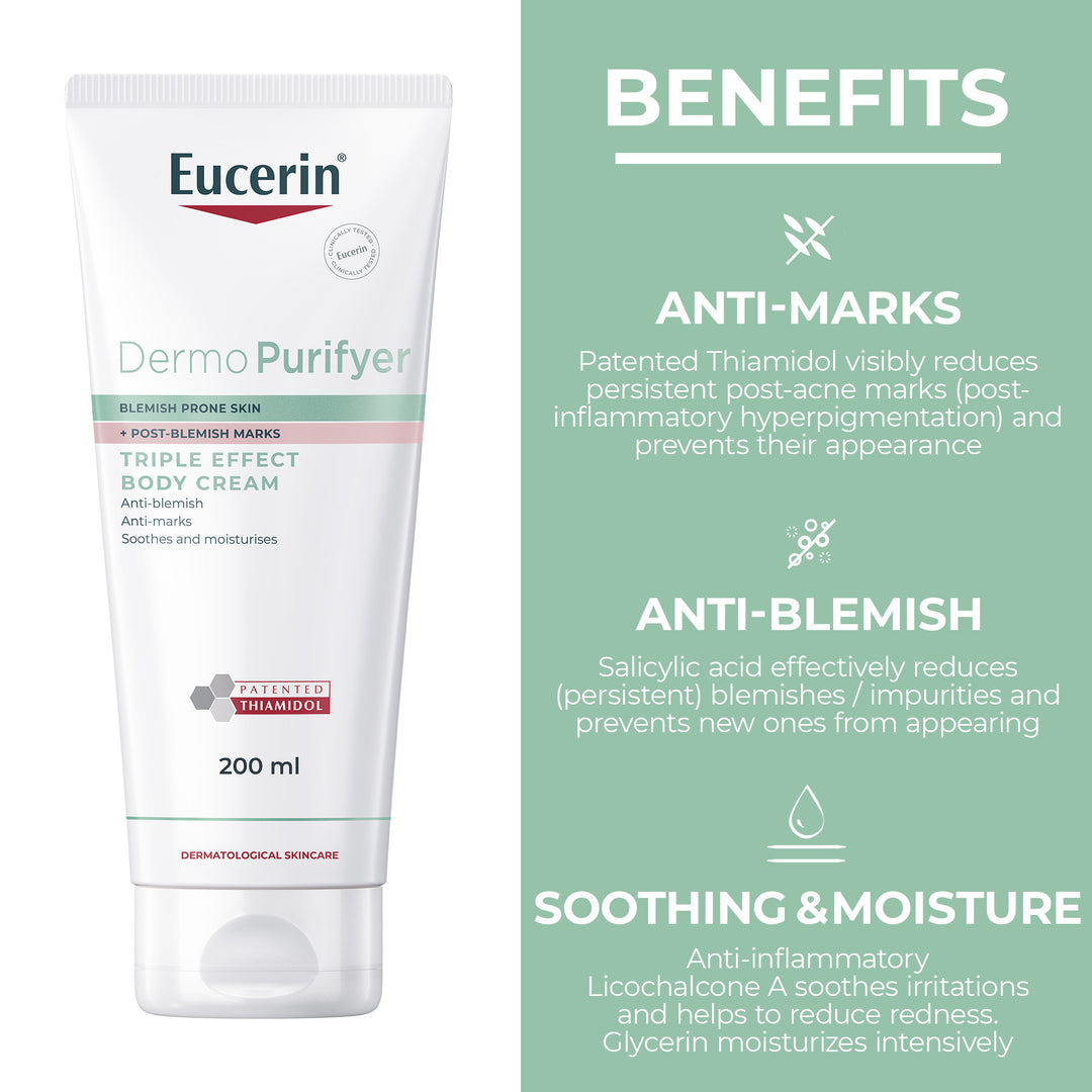 Eucerin Dermopurifyer Body Cream 200Ml