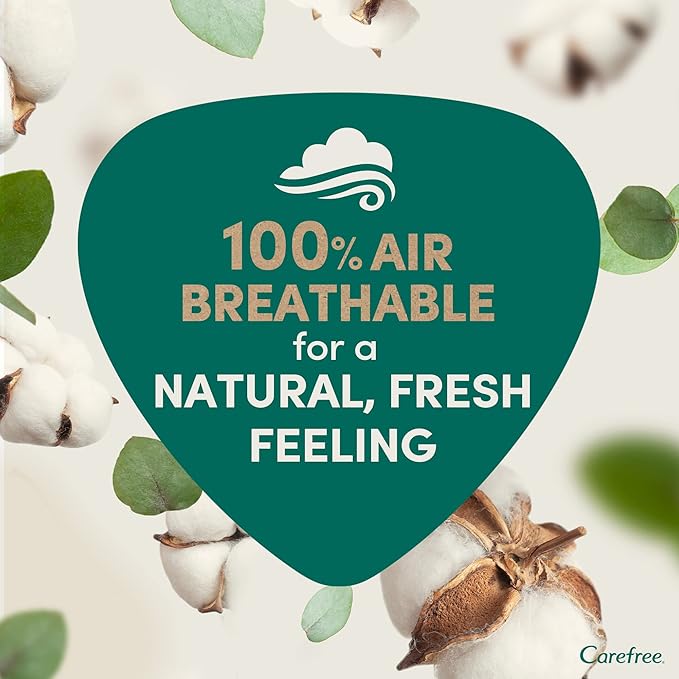 Carefree 100% Organic Cotton Normal Liners 30S