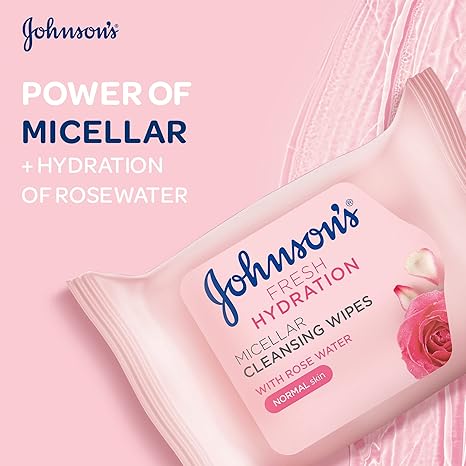 Johnsons Fresh Hydra Micellar Cleansing Wipes 25s